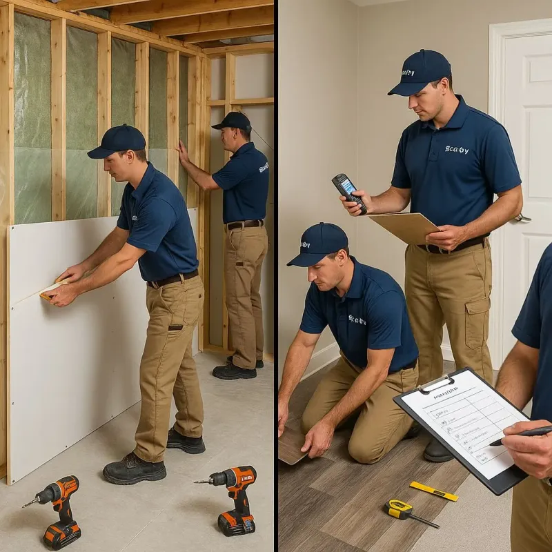 Repairs and Reconstruction process in Ucon, ID